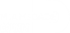 a black and white photo of a logo for a community