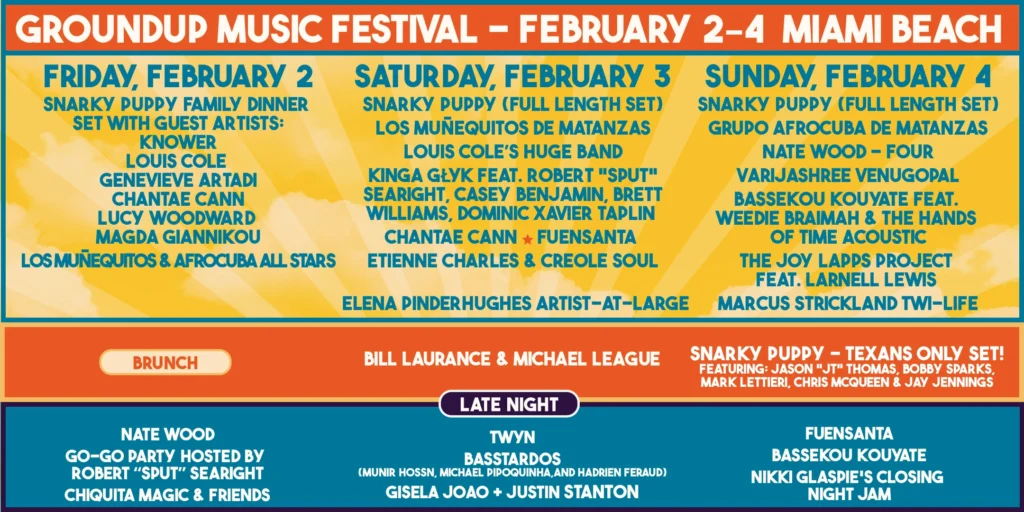 GroundUp Music Festival- Music Festival in Miami, FL